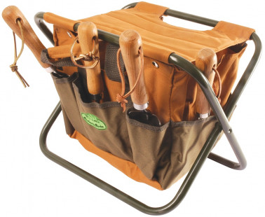 All in One Gardeners Seat & Garden Tool Bag